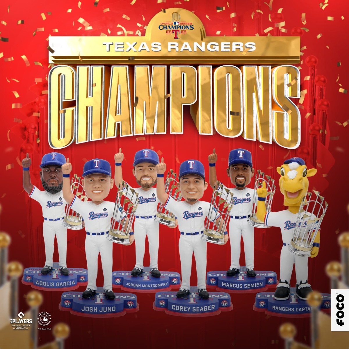 FOCO USA Launches Amazing World Series Collection Featuring Texas